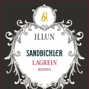 Etikett Sandbichler Lagrein Riserva